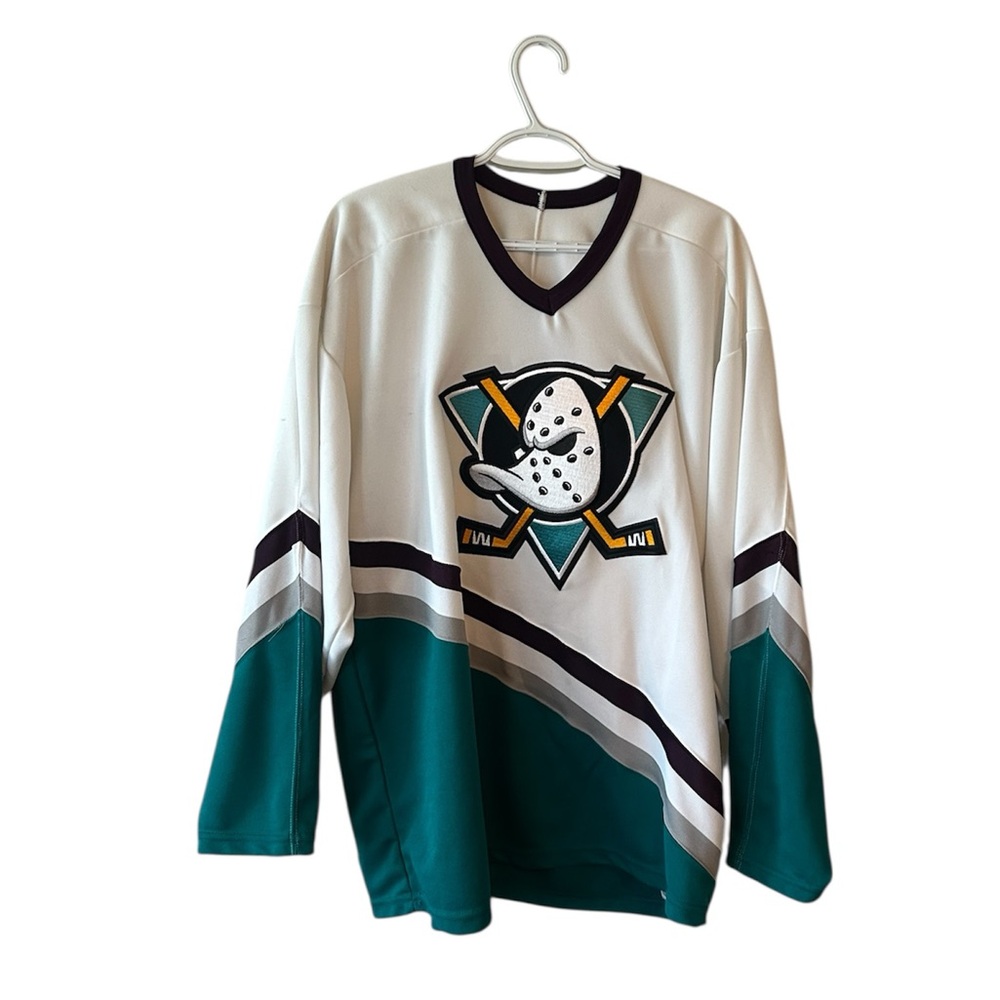 Vintage 90’s Anaheim Mighty Ducks CCM Jersey Size XL